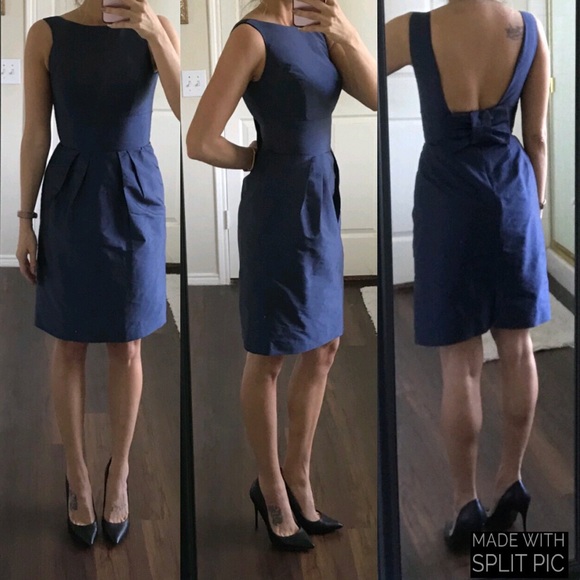 ALFRED SUNG Dresses & Skirts - Alfred Sung navy blue purple indigo formal dress